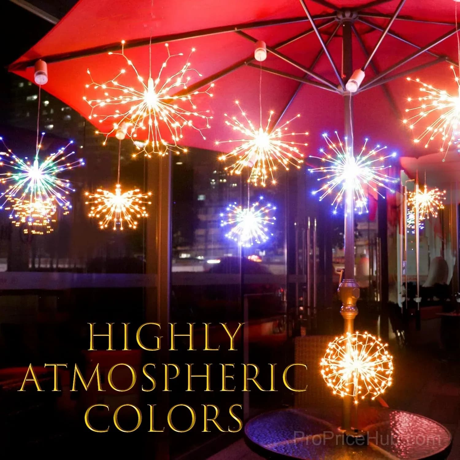 4-Pack Solar Fireworks Lights with 480 LEDs - View 9