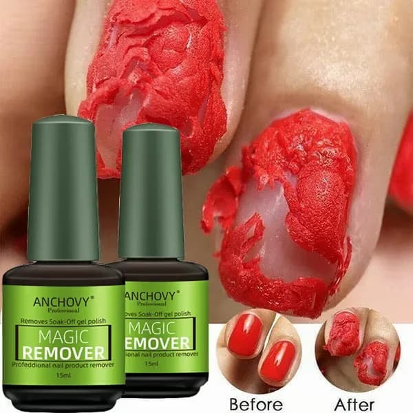 Upgraded Nail Polish Remover - Advanced Formula for Fast Removal - View 1