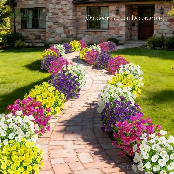 UV Resistant Artificial Petunia Flowers - View 13