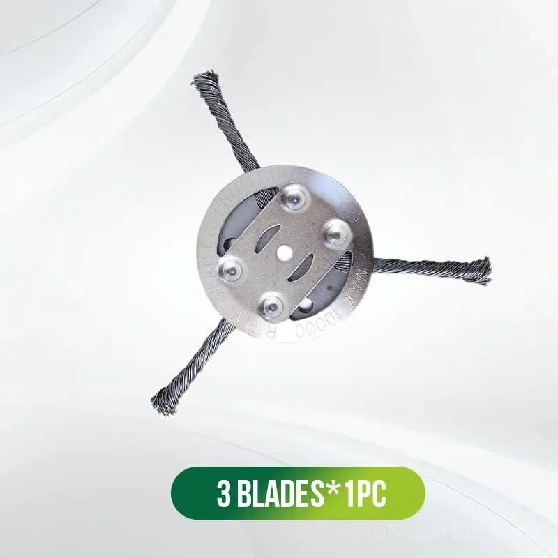 String Trimmer Replacement Head with 3 Blades - View 1