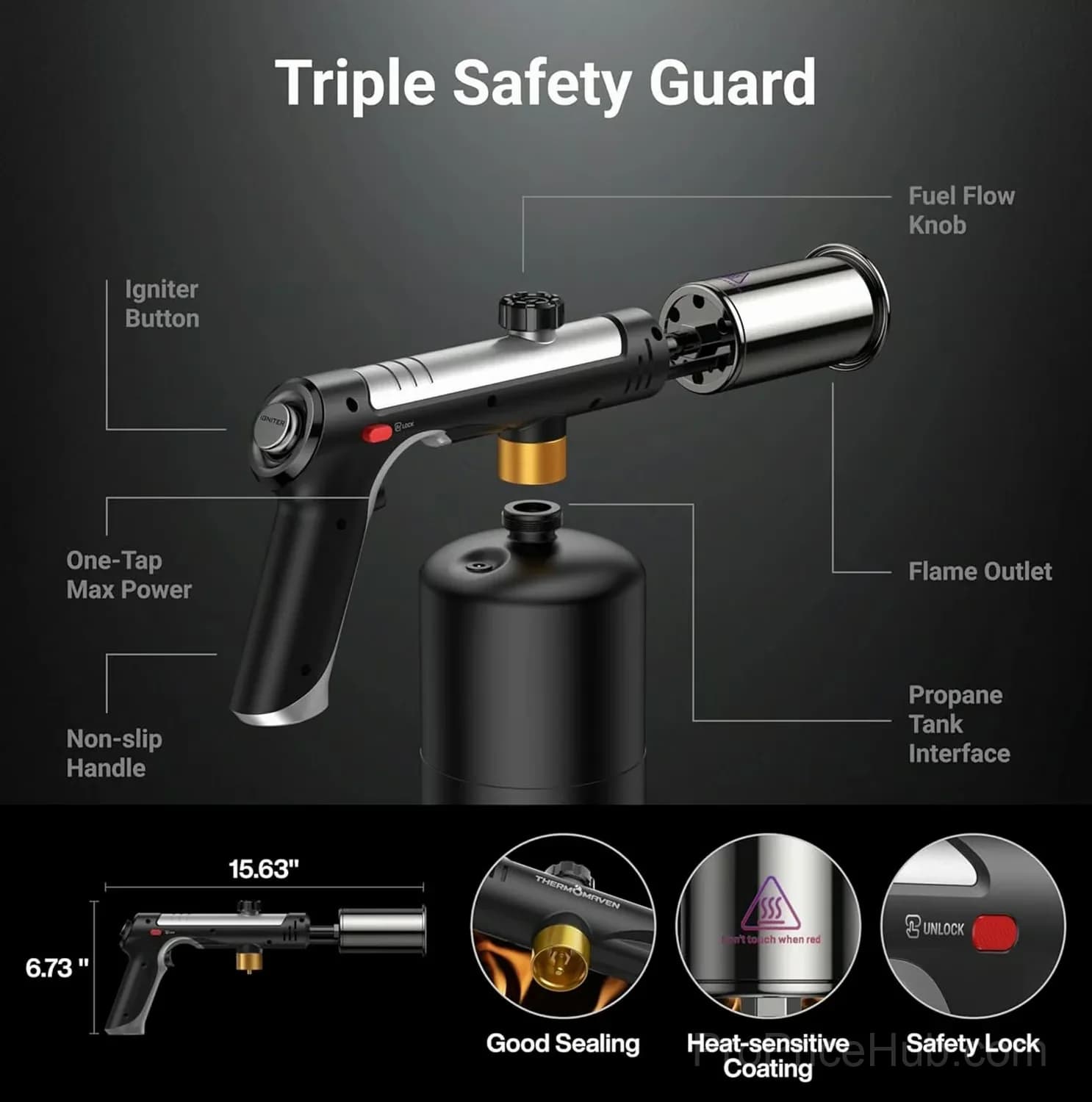 Propane Torch for Welding and Repair - View 8