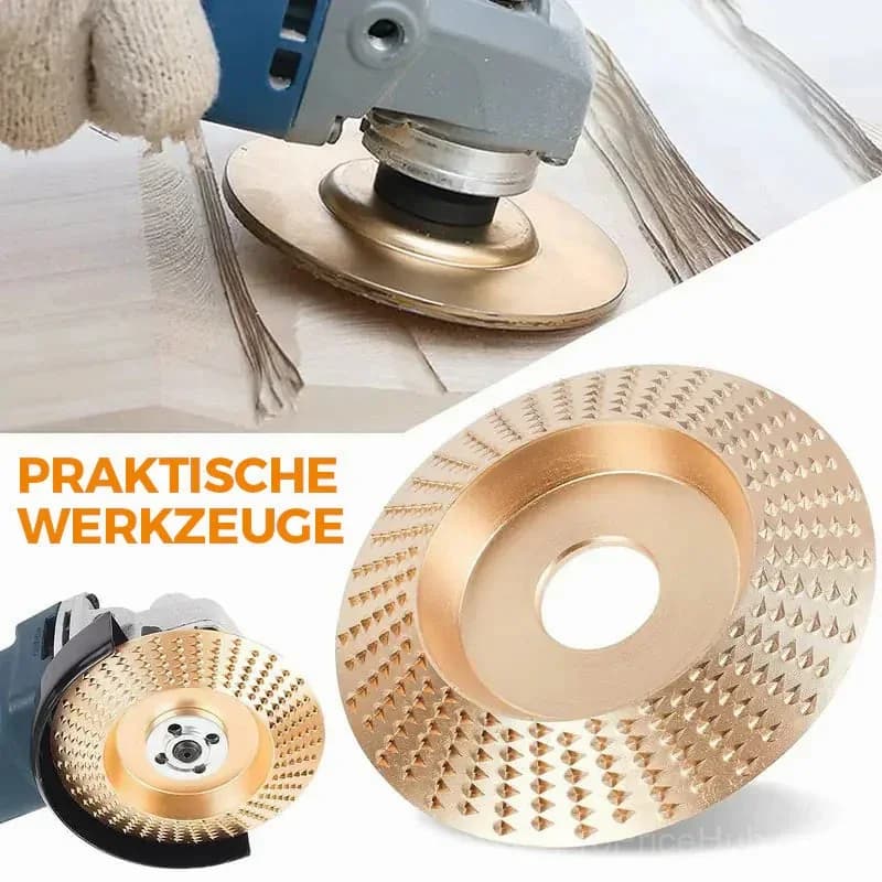 3-Piece High-Performance Wood Carving Disc Set - View 6