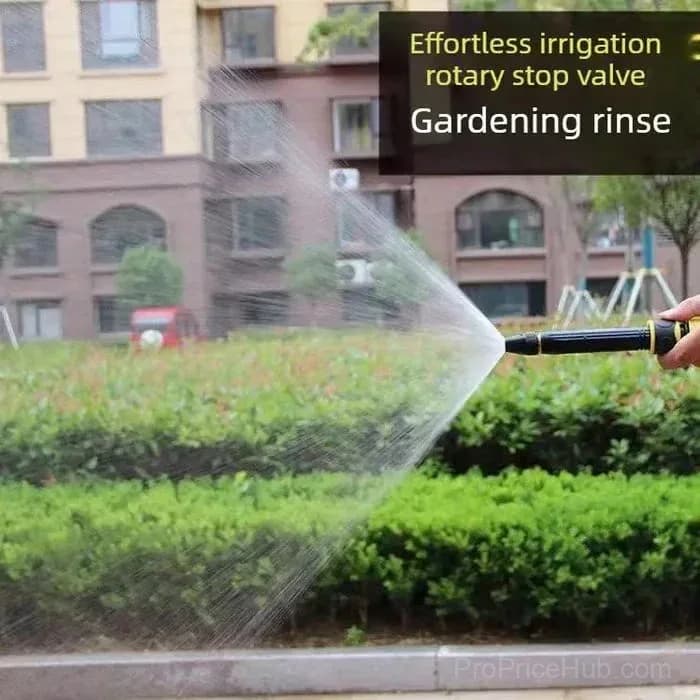 High-Pressure Hose Spray Gun with Brush Attachment - View 5