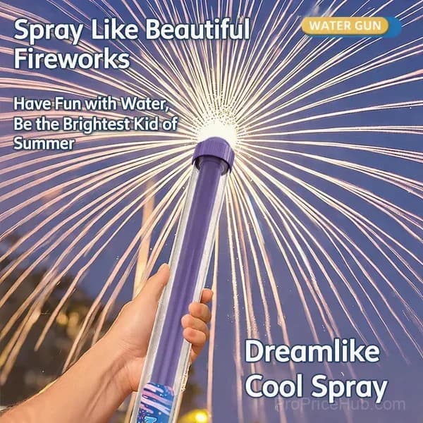 360° Rotary Water Blasters - Rapid-Fill Pump Action Pool Cannons for Outdoor Games (Ages 3+) - View 1