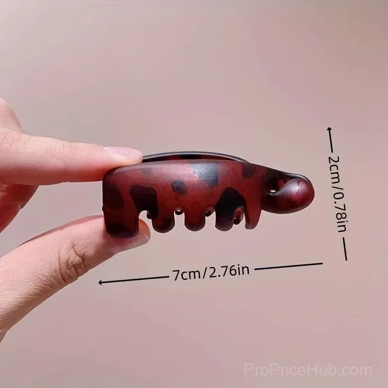 Mini Non-Slip Banana Hair Clips (4-Pack) – Lightweight Hair Claw for Thin/Fine Hair - View 10