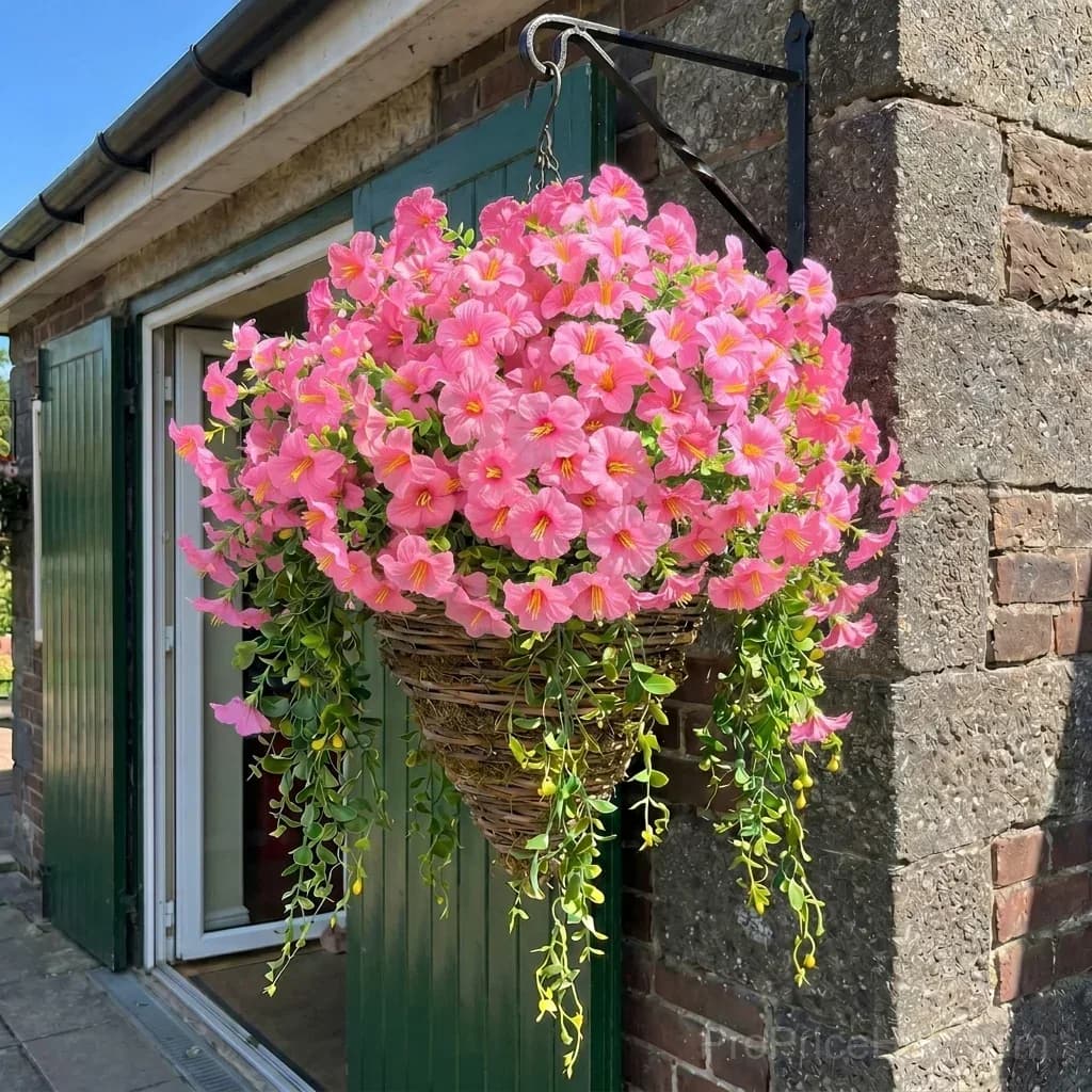 UV Resistant Artificial Petunia Flowers - View 2