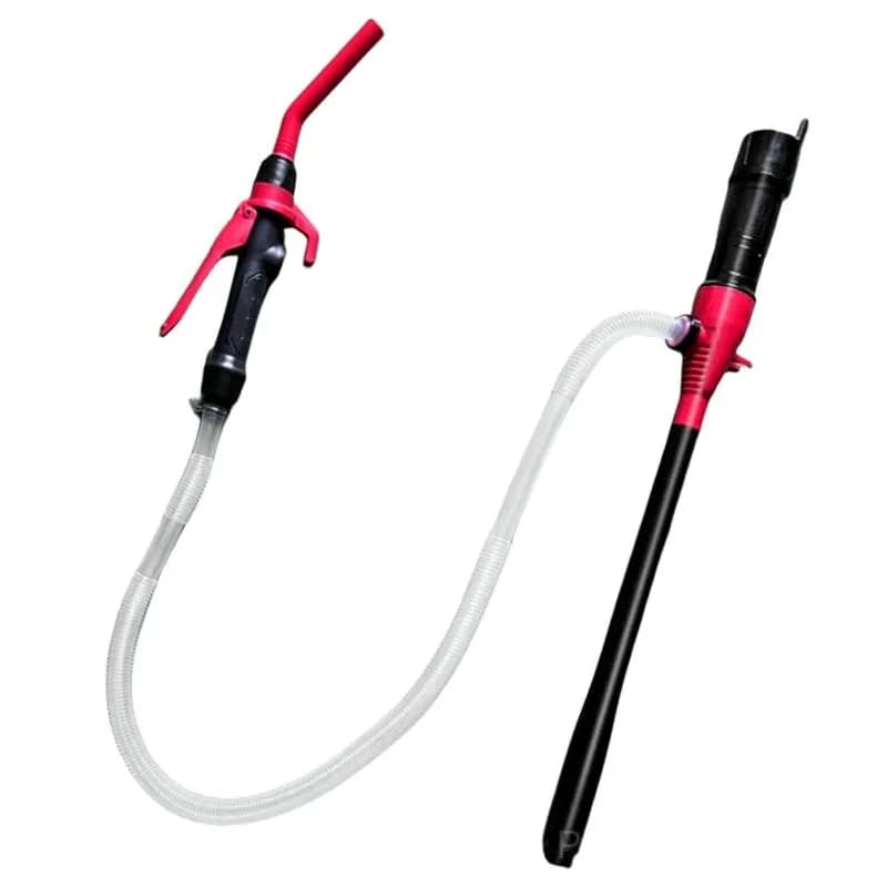 Battery-Powered Portable Water Pump, Irrigation, Orange - View 2