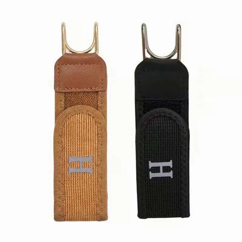 No-Buckle Belt, Brown, 2-Pack - View 4