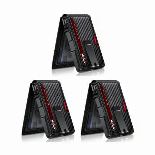 Anti-Theft Aluminum Alloy Card Holder, 1-Piece - View 3