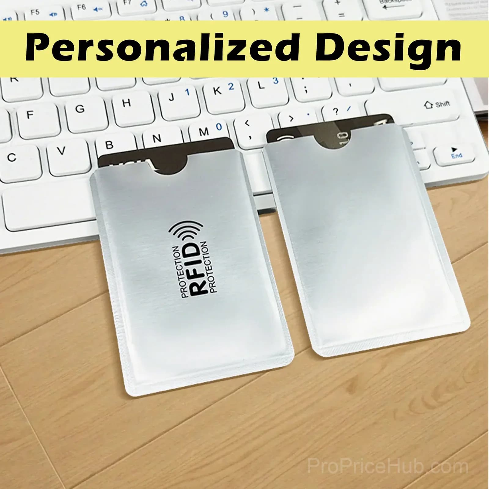 RFID Blocking Sleeves for Credit Cards - 8 Pack - View 5