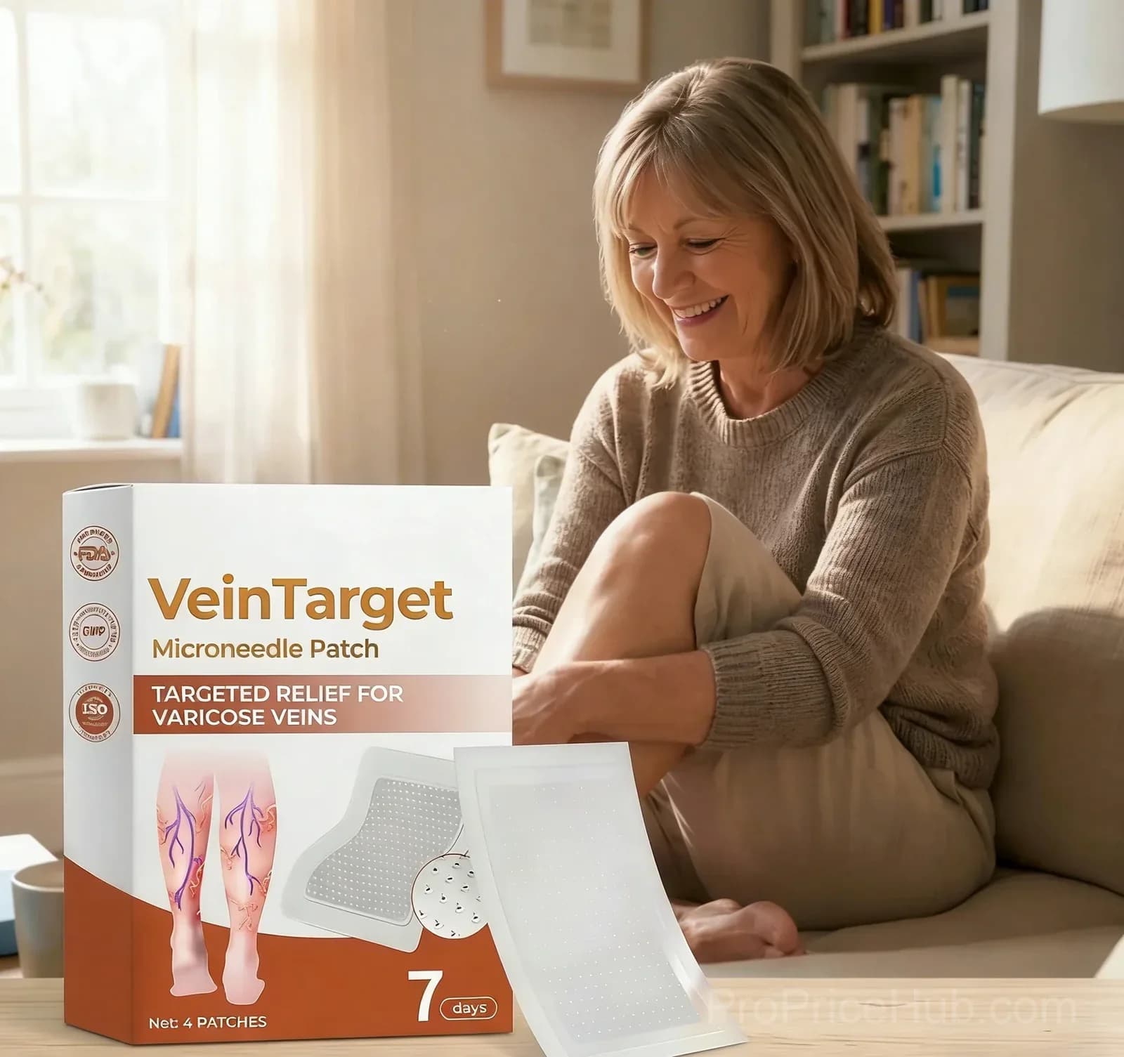 VeinTarget Microneedle Patch - View 1