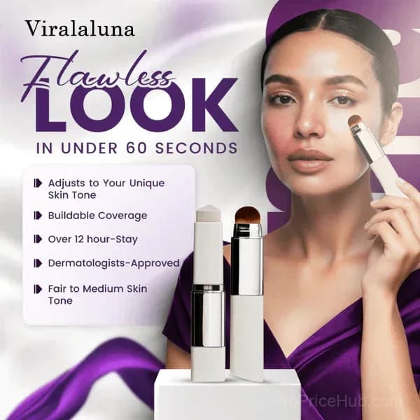 Tryskintle Korean Color-Changing Foundation Stick - View 2