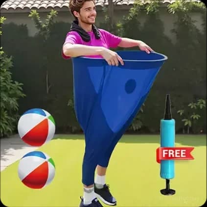 Granny Pants Toss Lawn Game Kit, Blue, 1 Set - View 1
