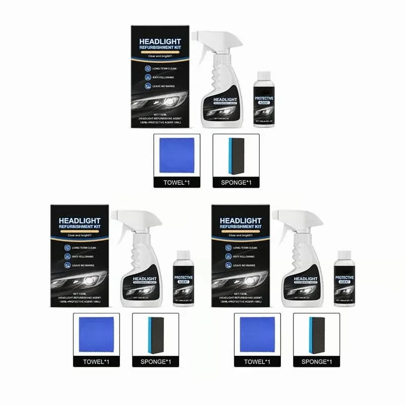 Headlight Restoration Kit, 1 Set - View 3