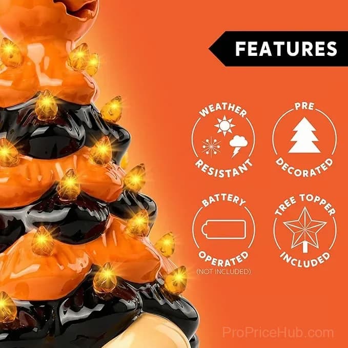 Halloween Lighted Dwarf Decorative Figurine - View 3