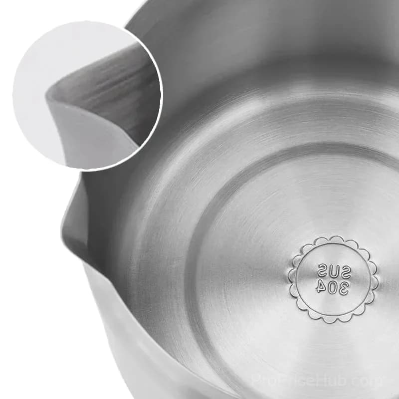 1.5L 304 Stainless Steel Oil Filter Pot with Strainer Net - View 8