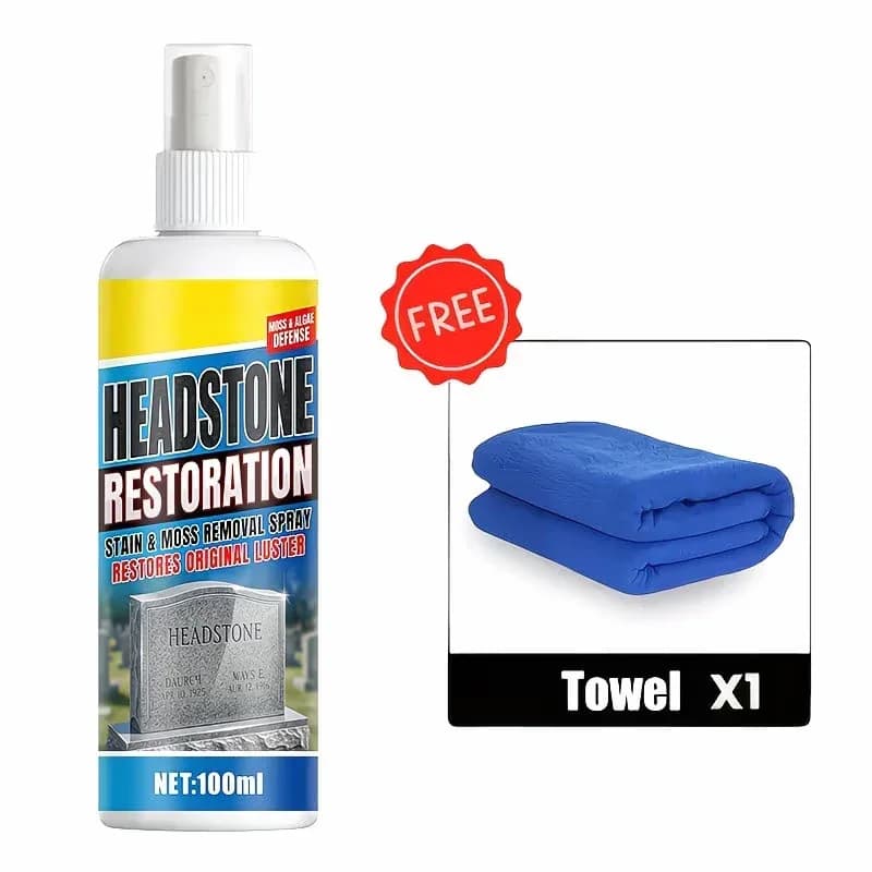 Headstone Restoration & Cleaning Spray, 32oz - View 3