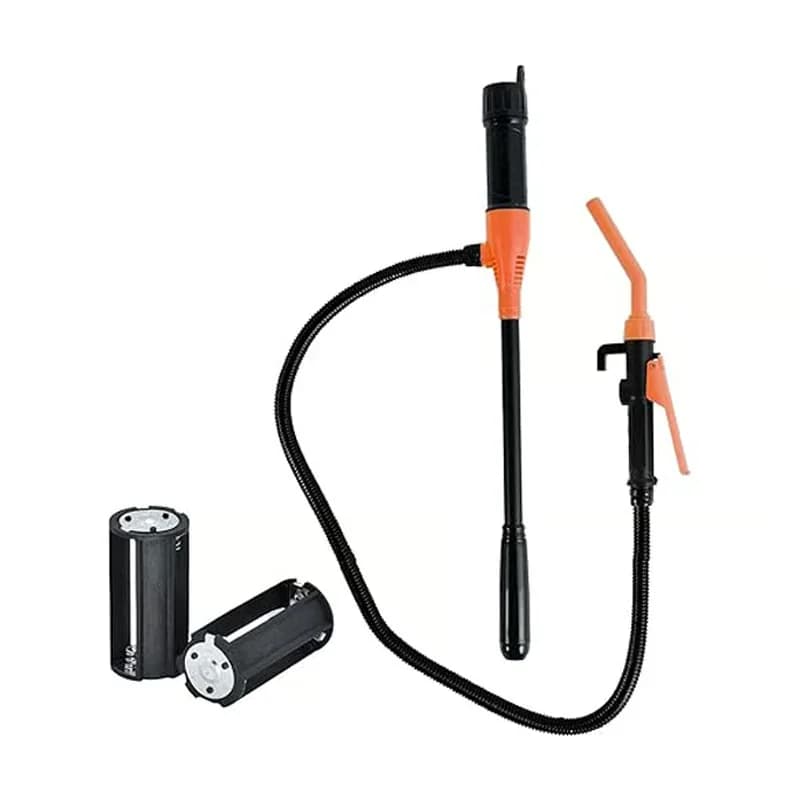 Battery-Powered Portable Water Pump, Irrigation, Orange - View 1
