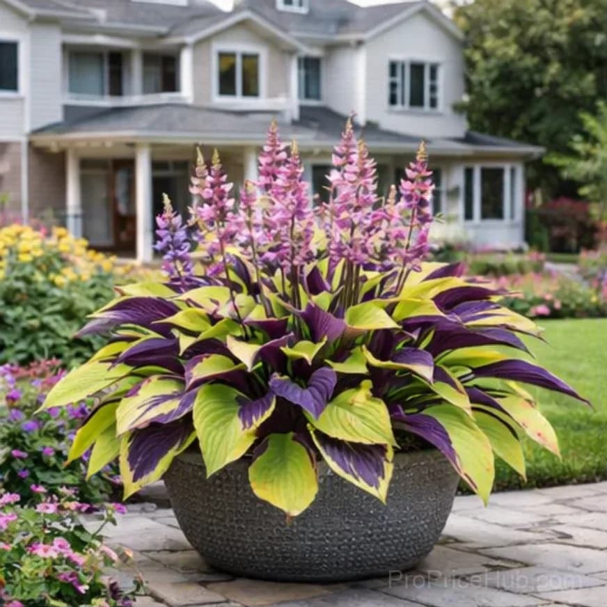 Hosta Bulbs for Shade - Easy Lush Perennial Growth - View 1