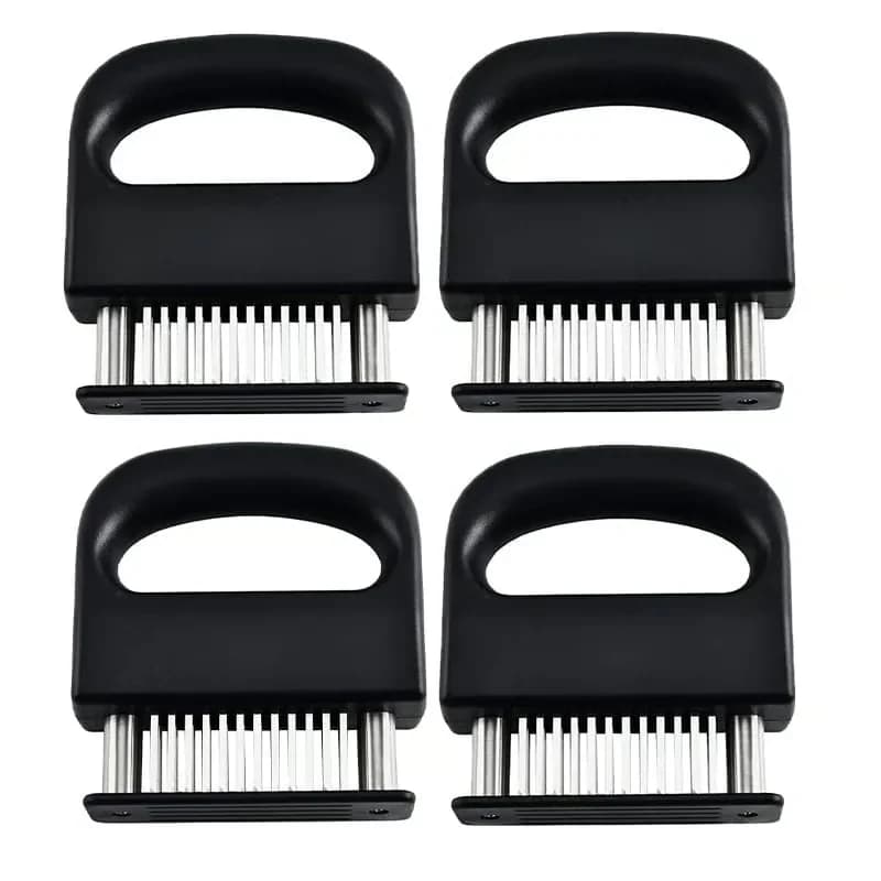 Spring Loaded Meat Tenderizer, Heavy Duty Kitchen Tool, 1 Pack - View 4