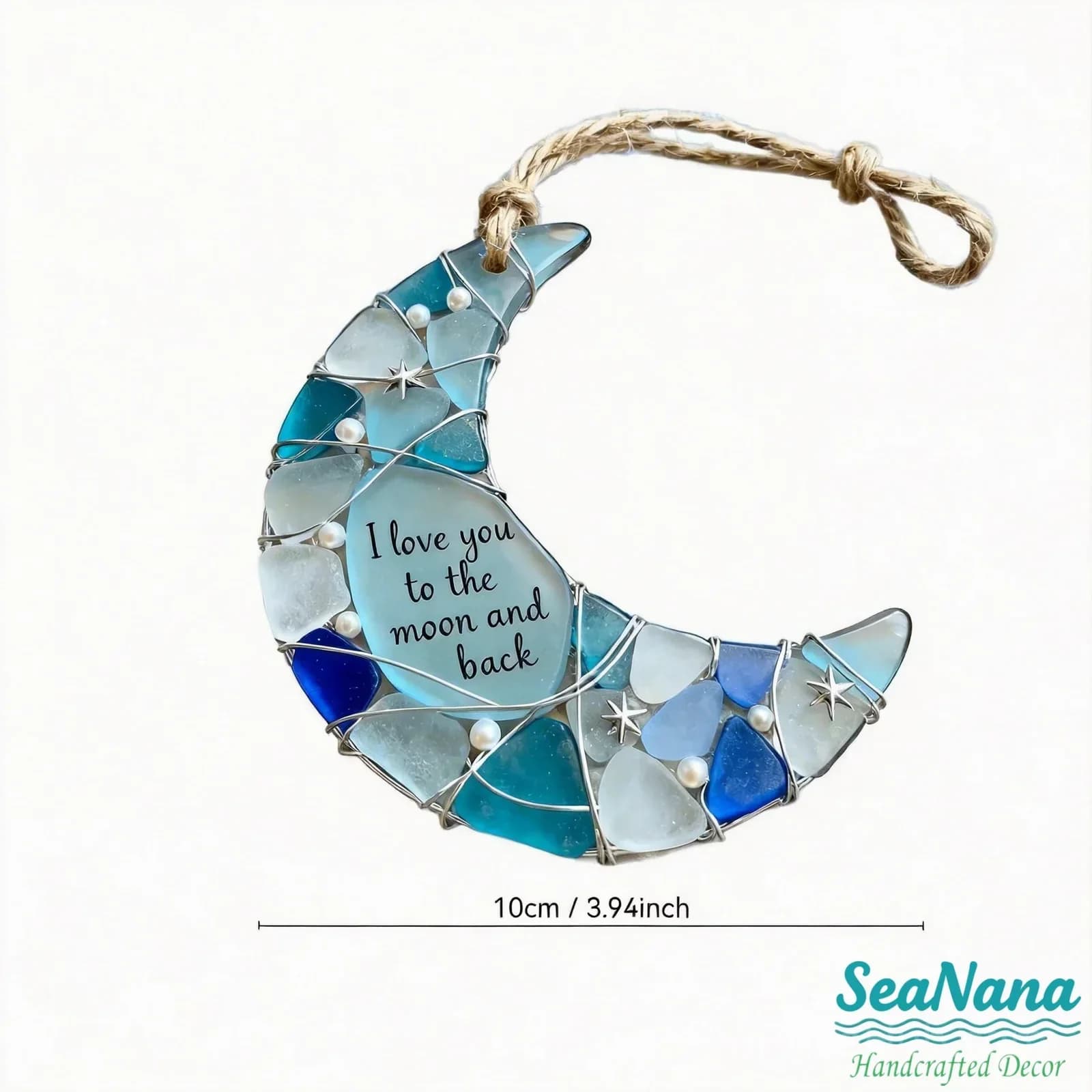 I Love You to the Moon and Back Decorative Ornament - View 7