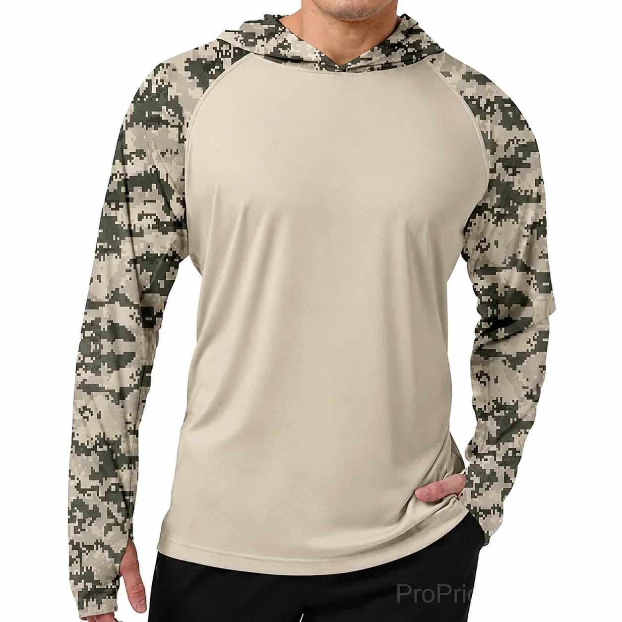 Men's UPF 50+ Swim & Outdoor Sun Hoodie - View 11