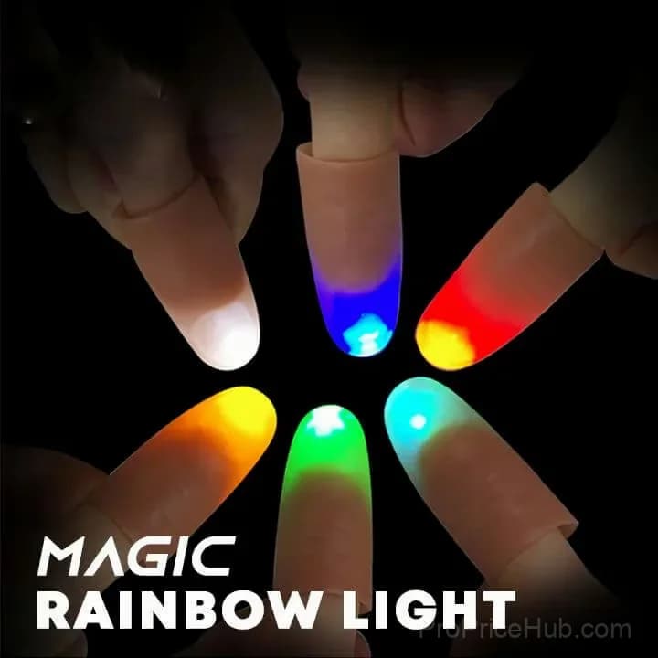 Magic Blue LED Thumb Light - 1 Pair - View 3