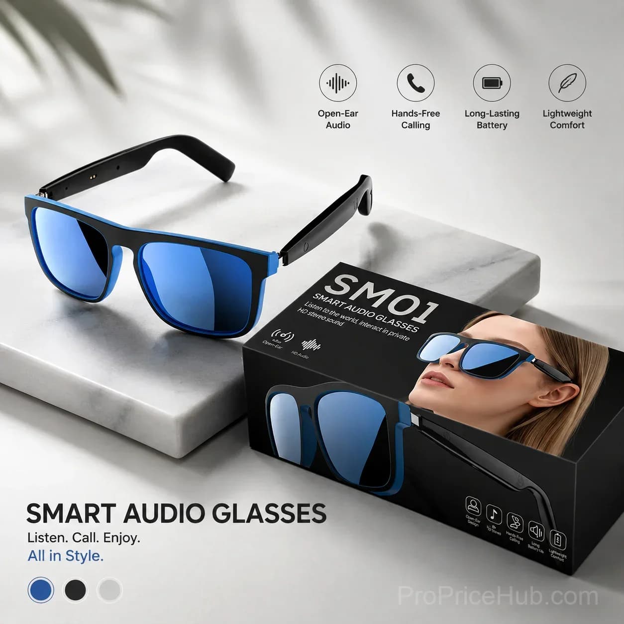 Oversized Luxury Shield Sunglasses - View 17