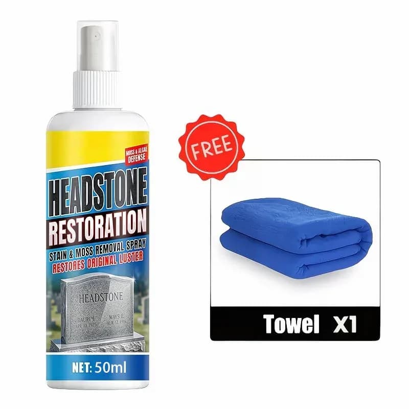 Headstone Restoration & Cleaning Spray, 32oz - View 1