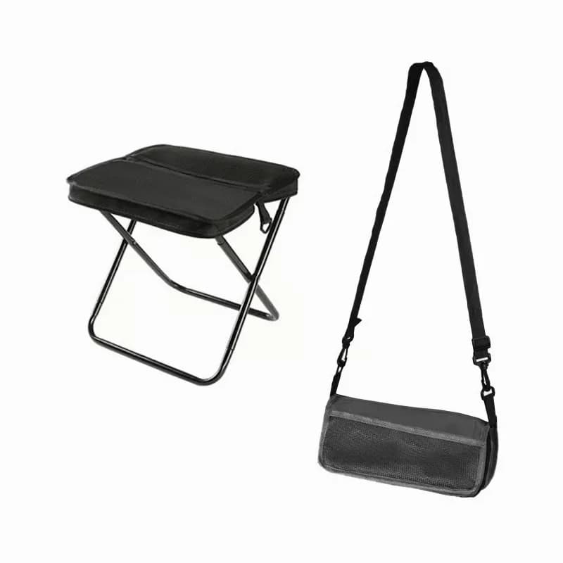 Foldable Backpack Stool, Large Khaki, 1 Pc - View 3
