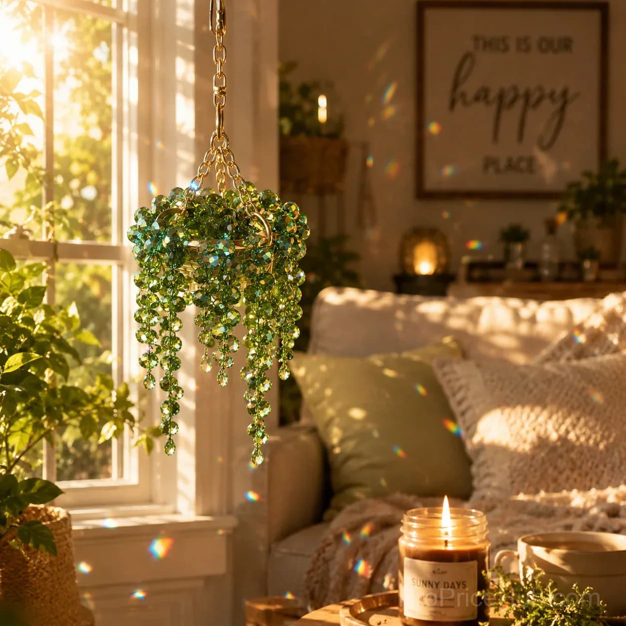 Decorative Corner Plant Display Shelf for Home - View 2