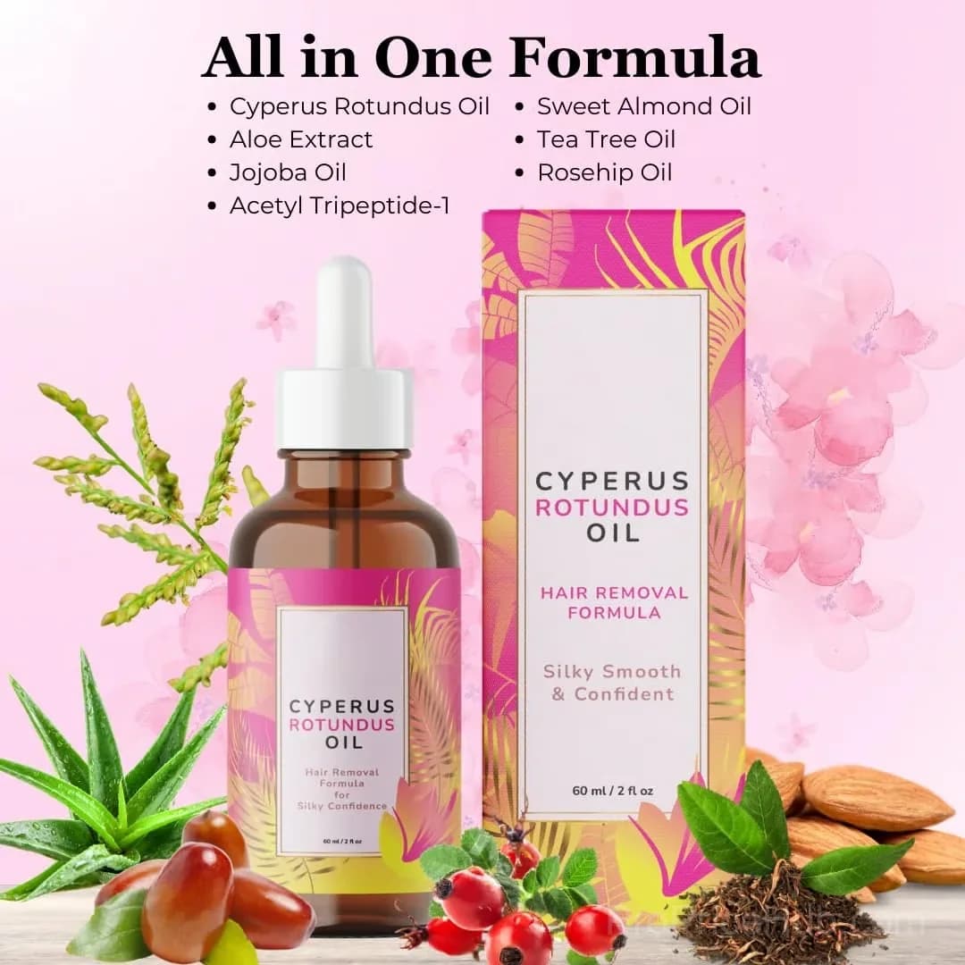 All-in-One Hair Removal Oil for Body Care - View 1