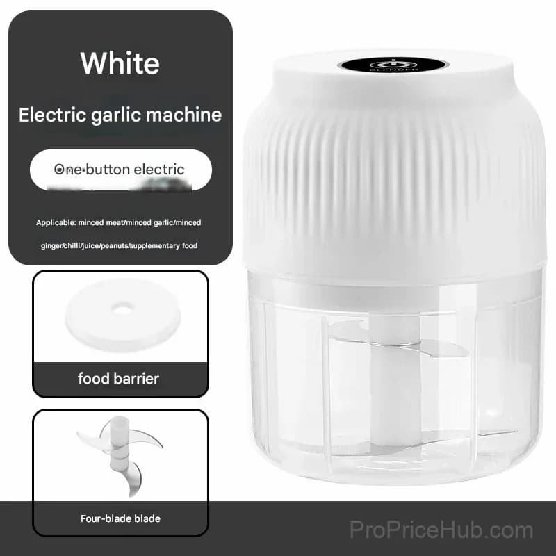 Electric Garlic & Veggie Chopper – Compact Food Prep Tool - View 9
