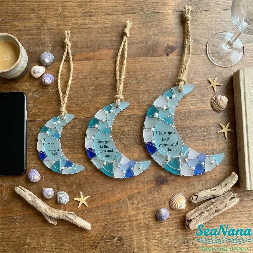 I Love You to the Moon and Back Decorative Ornament - View 6