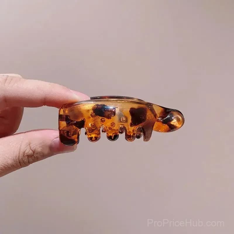 Mini Non-Slip Banana Hair Clips (4-Pack) – Lightweight Hair Claw for Thin/Fine Hair - View 7