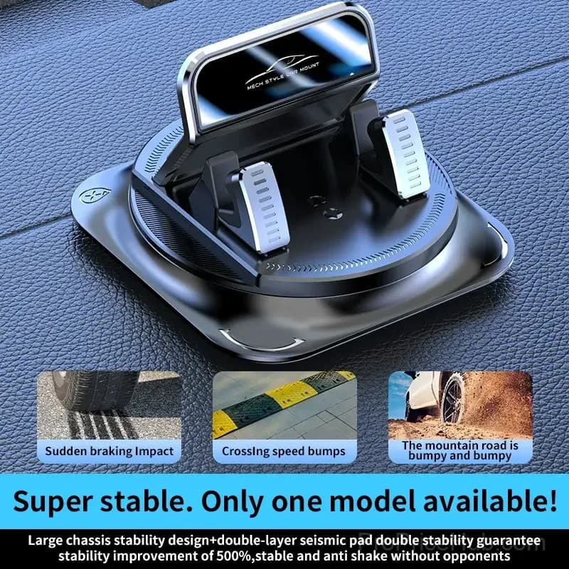 360 Rotation Car Phone Holder for Dashboard - View 5