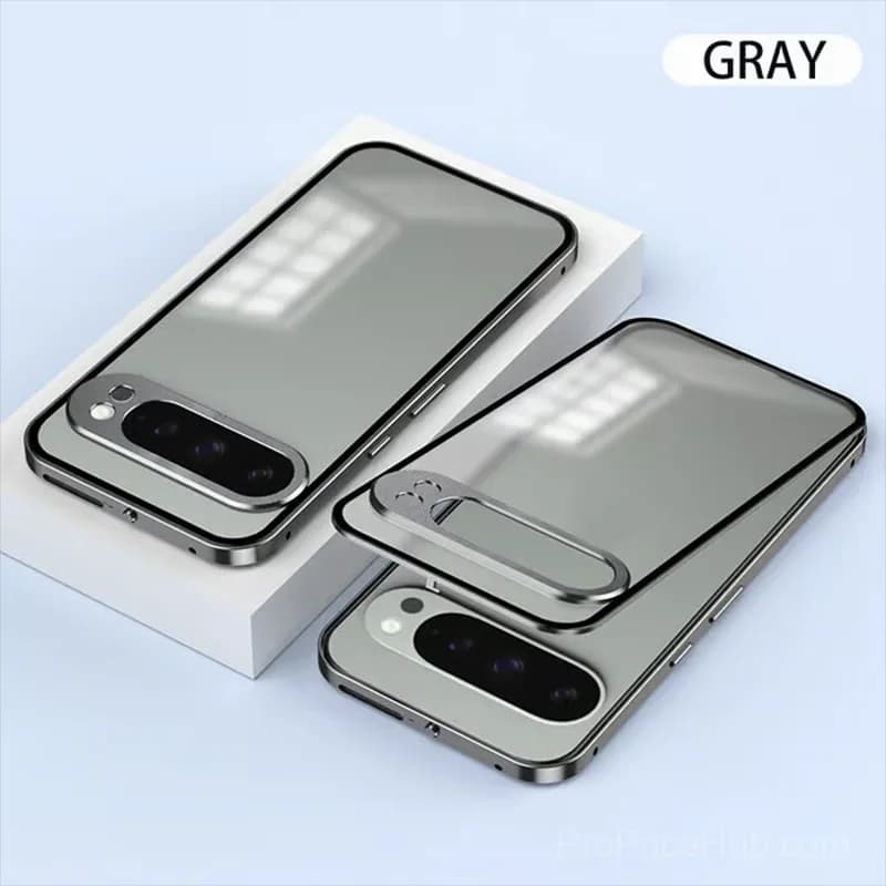 Pixel 10 Magnetic Aluminum Frame Phone Case, Black - View 13