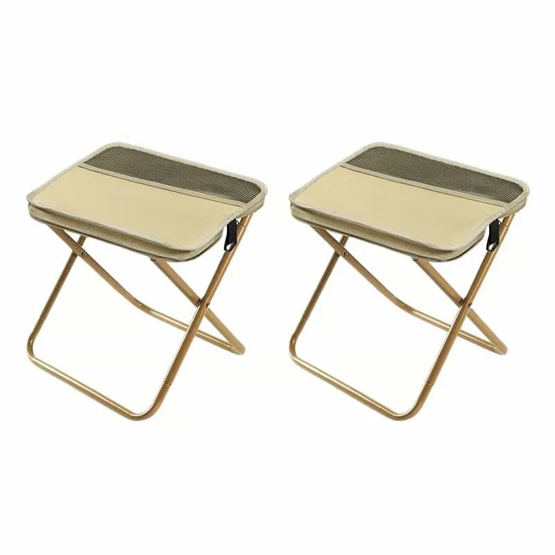 Foldable Backpack Stool, Large Khaki, 1 Pc - View 4