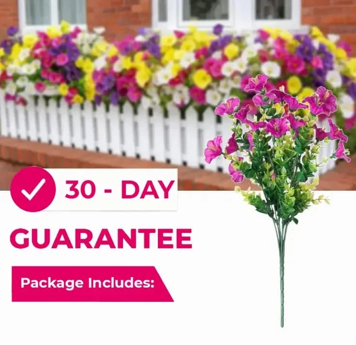 UV Resistant Artificial Petunia Flowers - View 20
