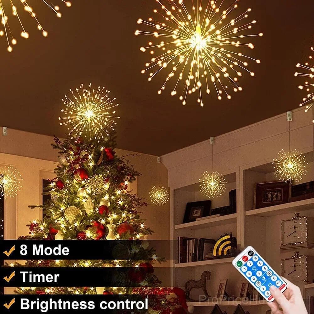 4-Pack Solar Fireworks Lights with 480 LEDs - View 7