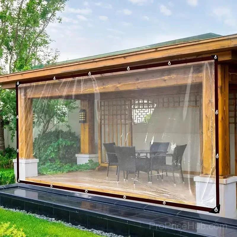 Waterproof UV-Resistant Tarpaulin for Garden, Balcony & Outdoor Use - View 2