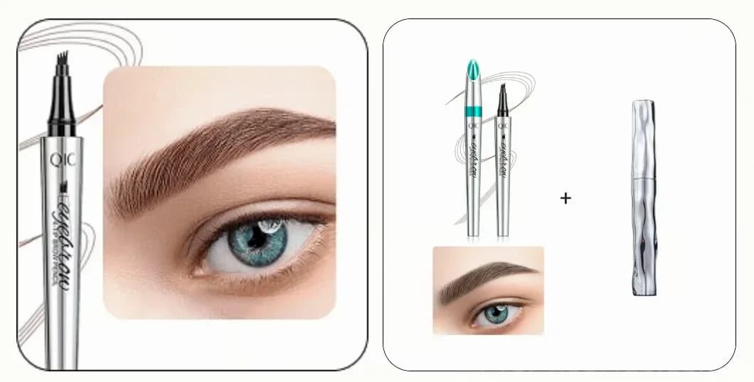 3D Waterproof Eyebrow Pencil, Light Brown, 2-Pack - View 39