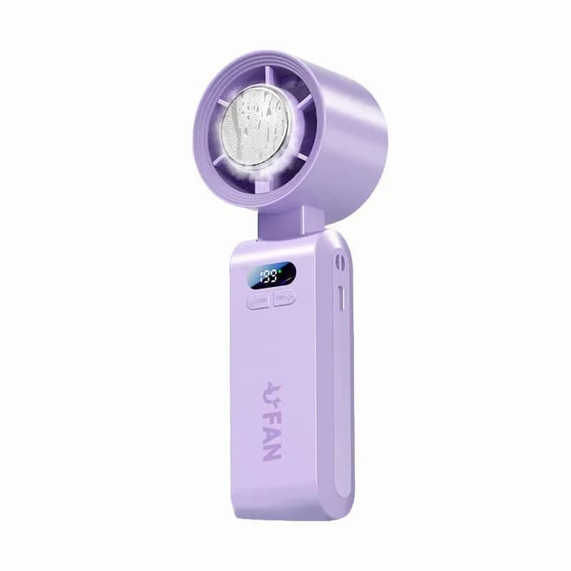 Portable Turbo Fan for Personal Cooling, Black - View 4