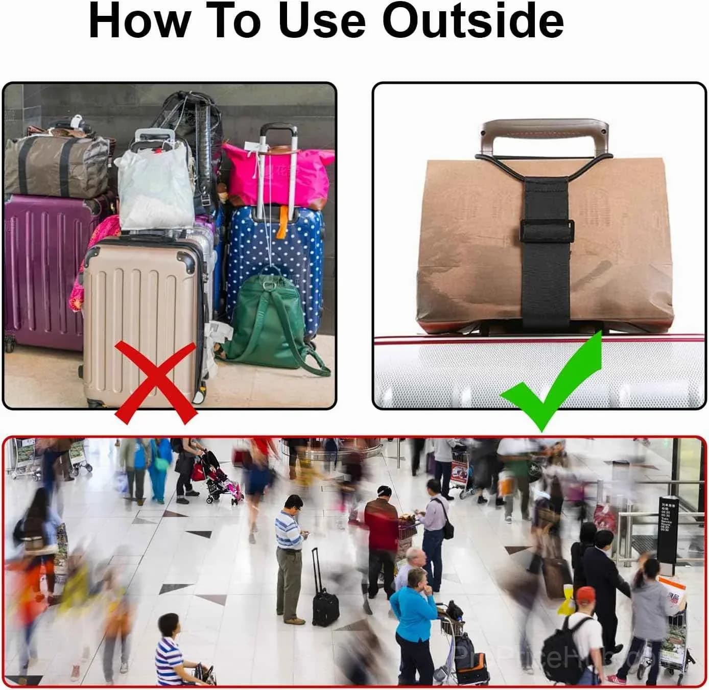 Multi-Functional Adjustable Luggage Strap - View 5