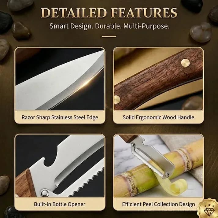 Multi-Functional Vegetable Peeler for Kitchen - View 16