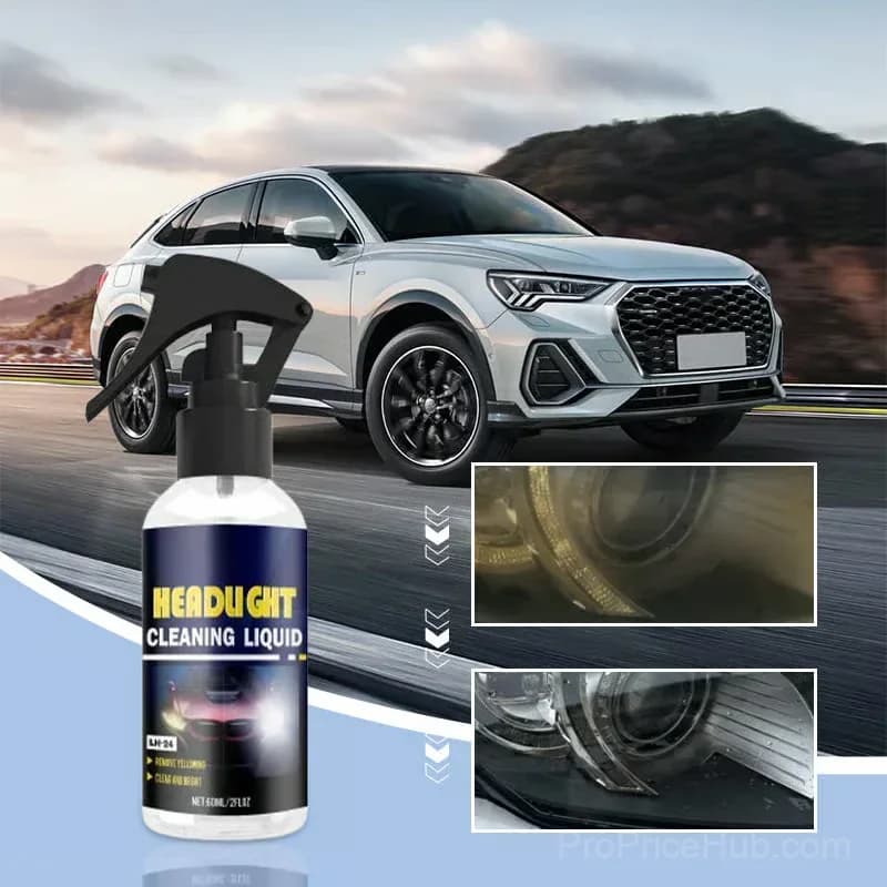 Car Headlight Cleaning and Restoration Agent - View 1