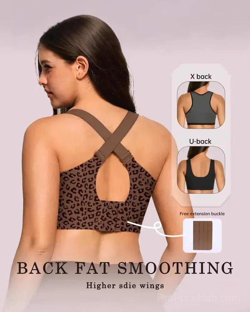 Comfortable Wireless Full Coverage Jelly Smoothing Bra - View 9