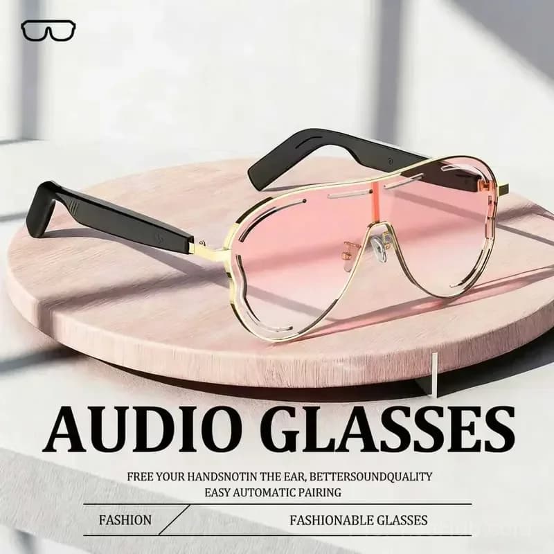 Oversized Luxury Shield Sunglasses - View 1