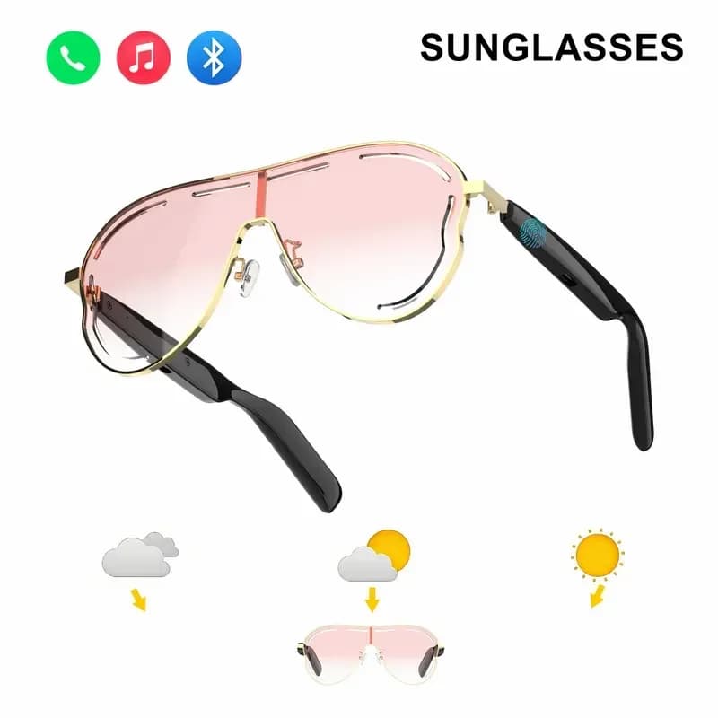 Oversized Luxury Shield Sunglasses - View 15
