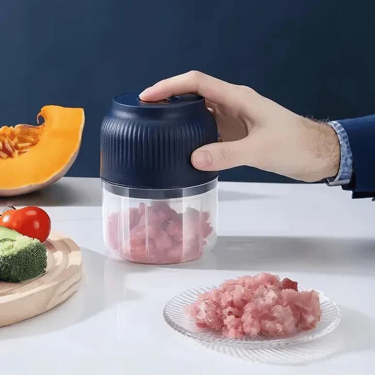 Electric Garlic & Veggie Chopper – Compact Food Prep Tool - View 2